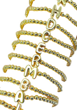 Load image into Gallery viewer, Bubble Bracelet: E & L
