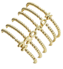 Load image into Gallery viewer, Bubble Bracelet: E & L