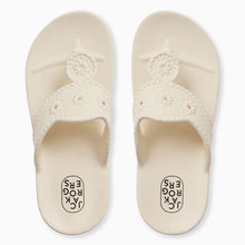 Load image into Gallery viewer, Eva Cream Sandal by Jack Rogers