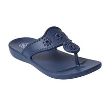 Load image into Gallery viewer, Eva Navy Sandal by Jack Rogers