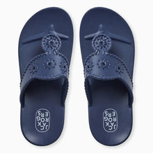 Load image into Gallery viewer, Eva Navy Sandal by Jack Rogers