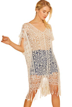 Load image into Gallery viewer, Costa Cover Up: White