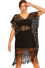 Load image into Gallery viewer, Costa Cover Up: Black