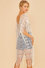 Load image into Gallery viewer, Costa Cover Up: White
