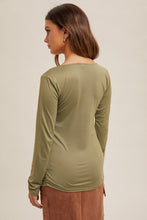 Load image into Gallery viewer, Olive LS Top