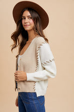 Load image into Gallery viewer, Cross Stitch Cardigan: Small