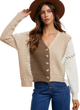 Load image into Gallery viewer, Cross Stitch Cardigan: Small