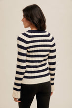 Load image into Gallery viewer, Oxford Sweater: Navy