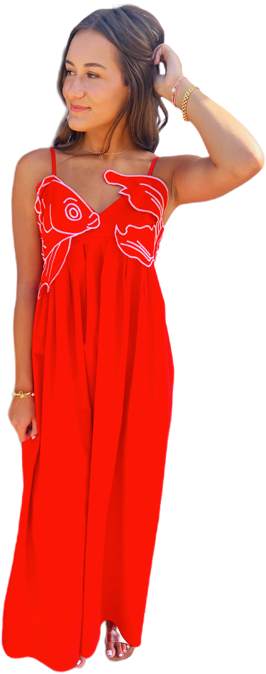 Okay To Be Koi Dress: Large