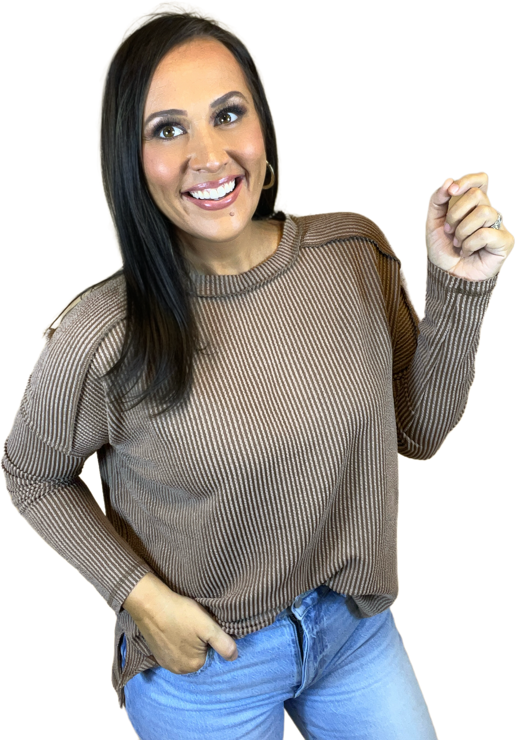 First Chill Top: Brown
