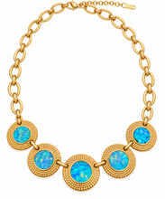 Load image into Gallery viewer, Blue Abalone Necklace
