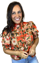 Load image into Gallery viewer, Flowering Fall Blouse