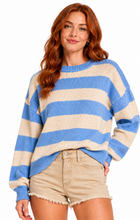 Load image into Gallery viewer, Game Plan Sweater: Blue