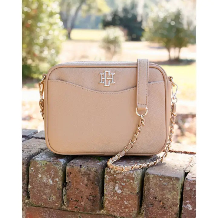 Fiona Crossbody: Tan