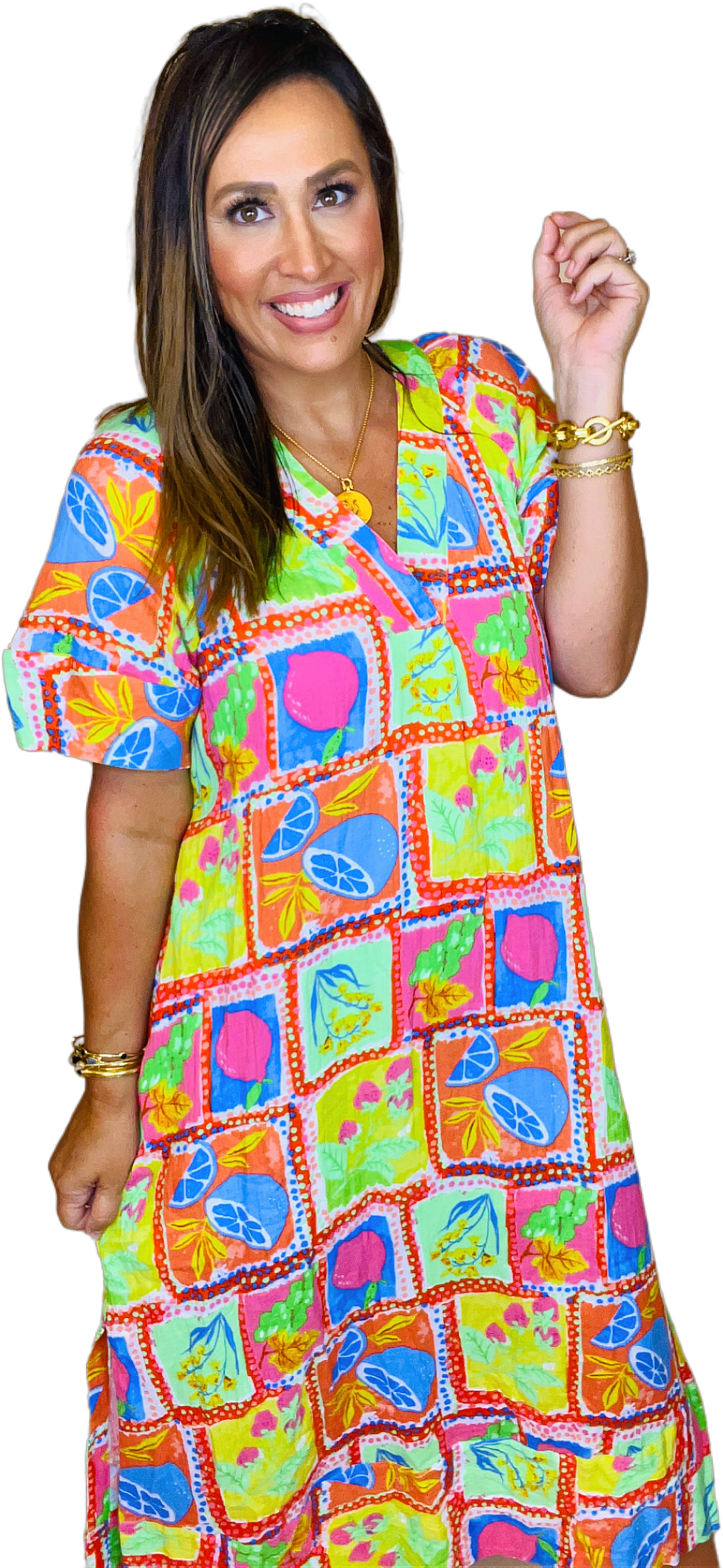 Fruity Gauze Maxi by Karlie