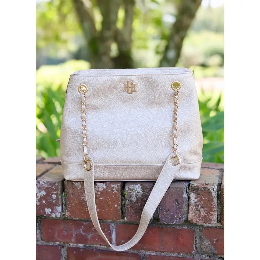 Teegan Tote: Pearl