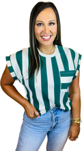Load image into Gallery viewer, Opposites Attract Top: Green