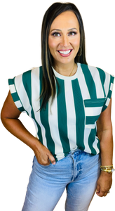 Opposites Attract Top: Green