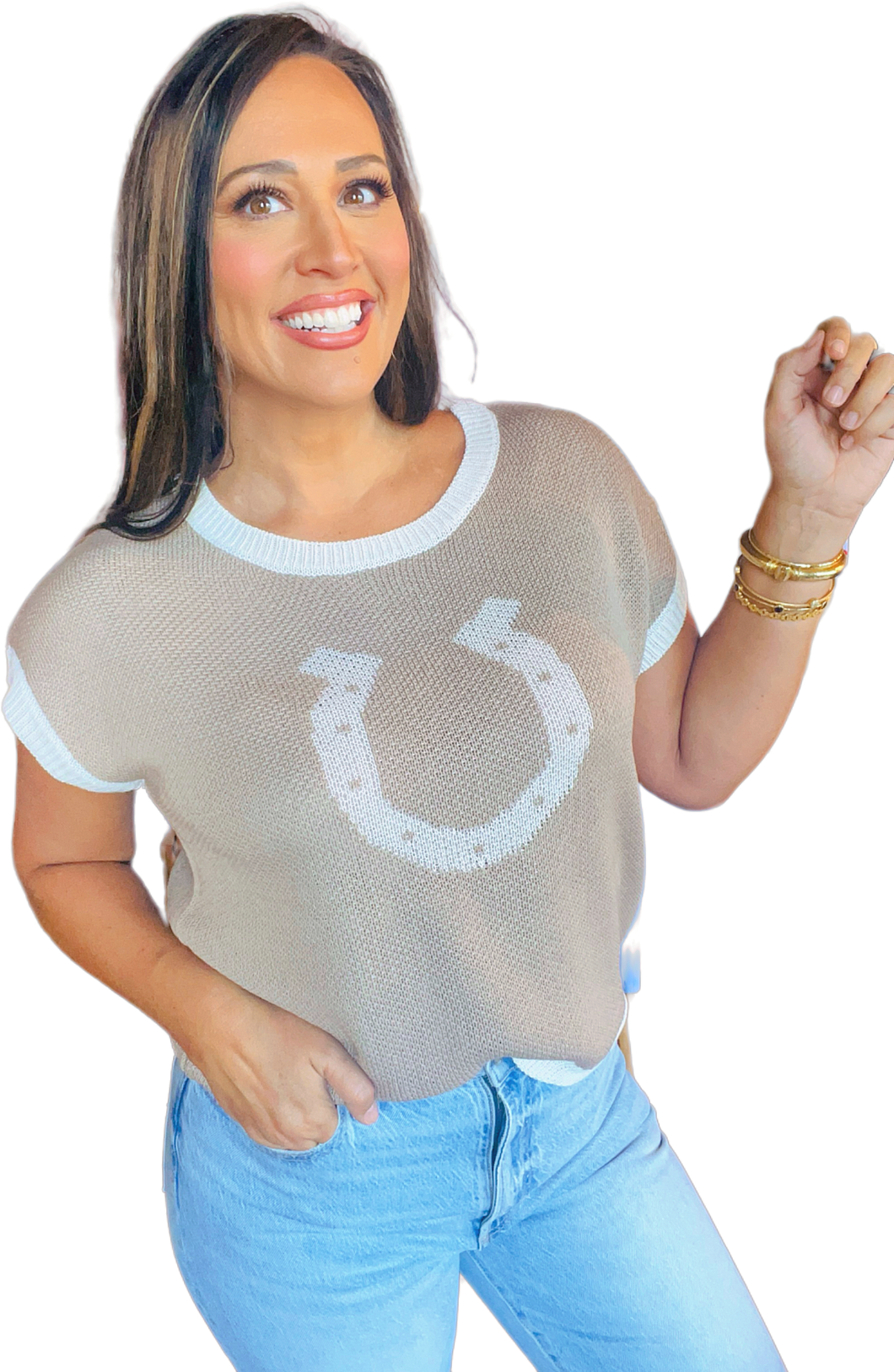 Lucky Horseshoe Top
