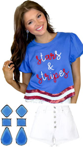 Stars & Stripes Top: Small