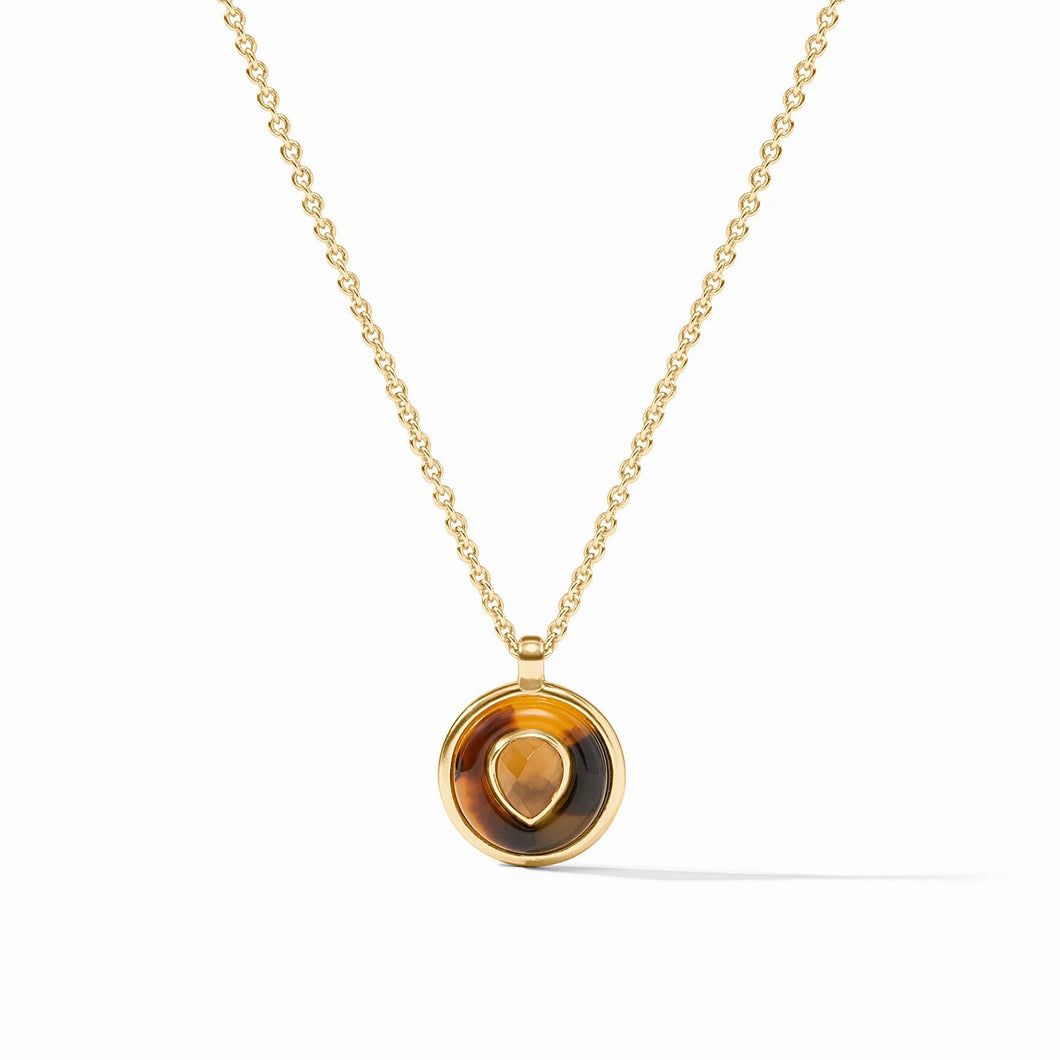 JV Carnaby Delicate Necklace: Tortoise