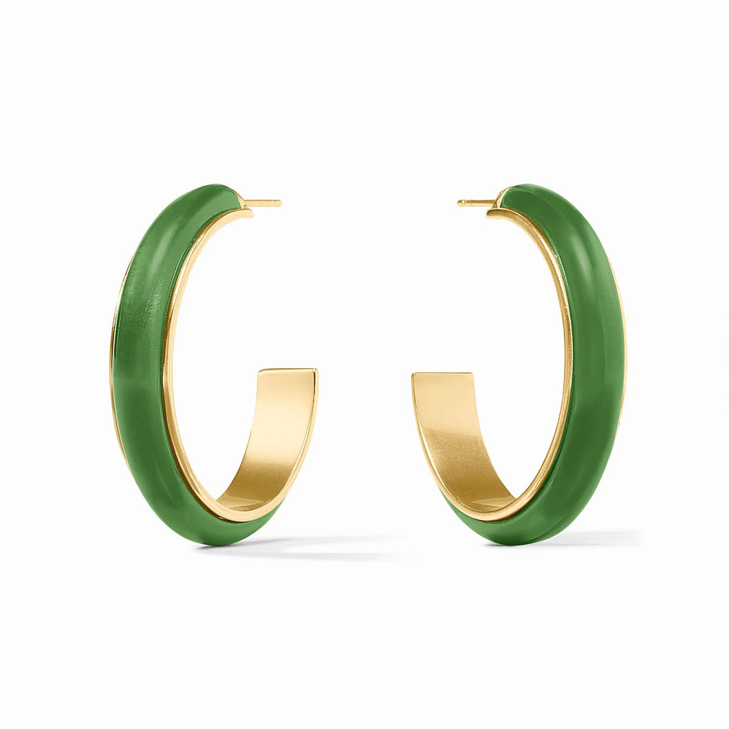 JV Carnaby Green Hoop: Large