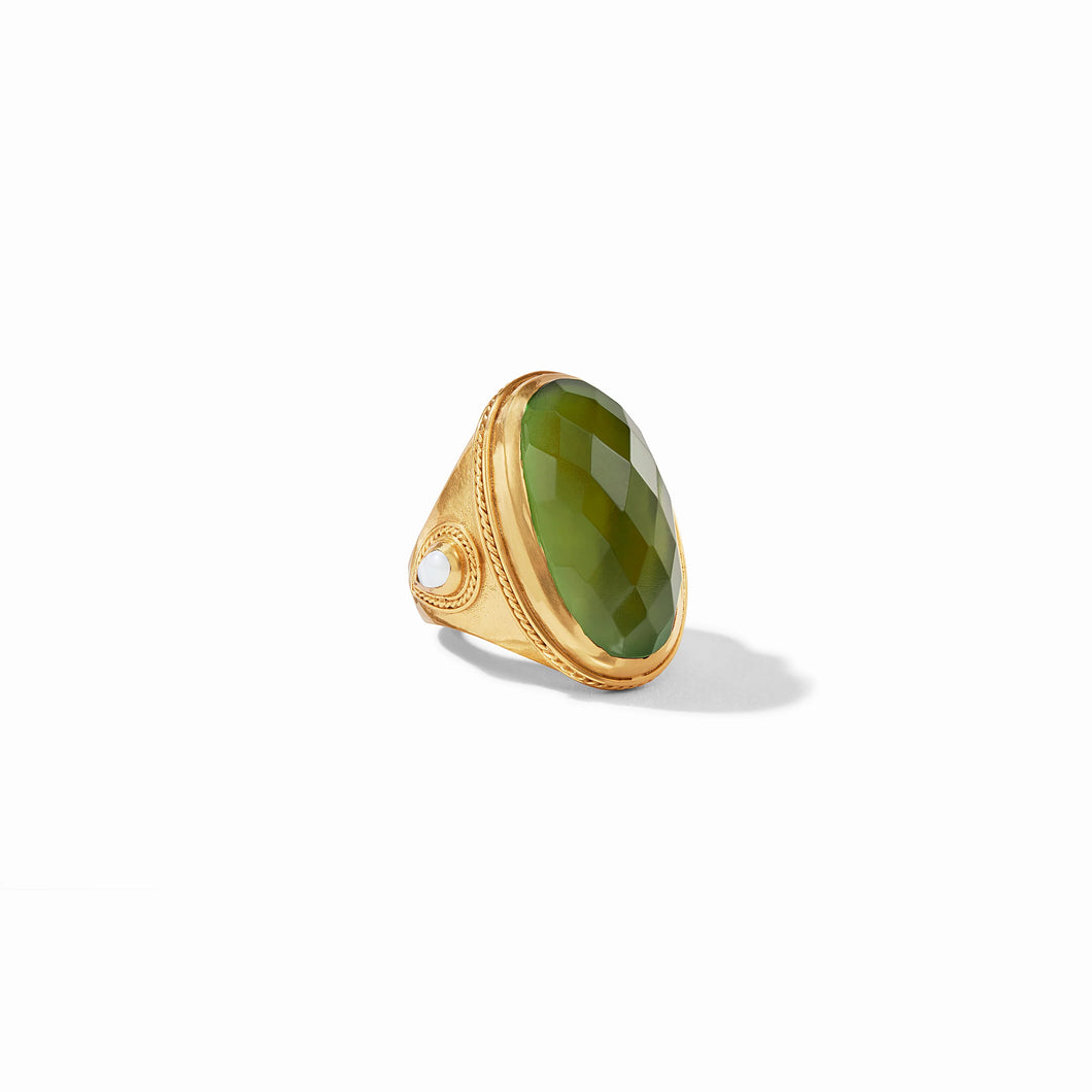 JV Cannes Palmetto Statement Ring: Size 7