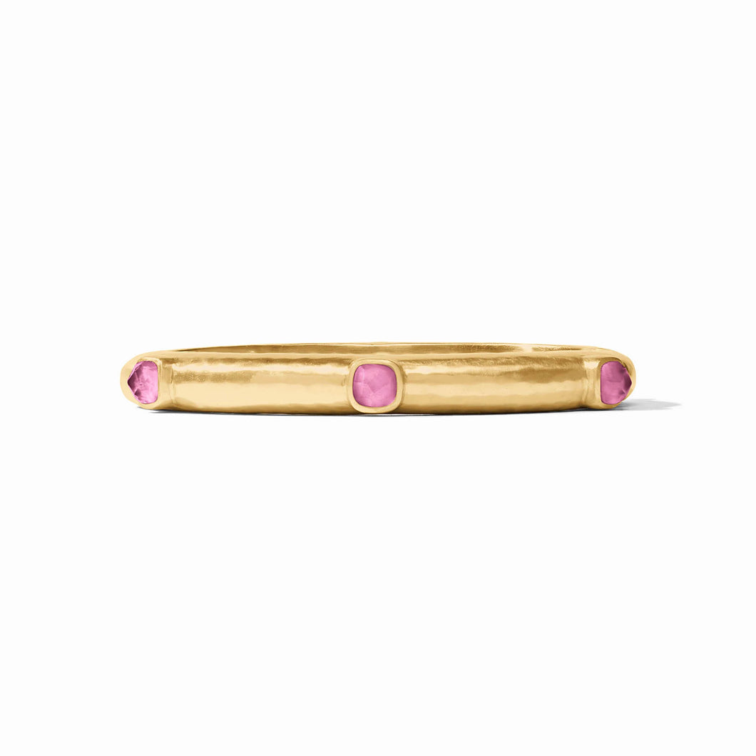 JV Catalina Hinge Bangle: Pink