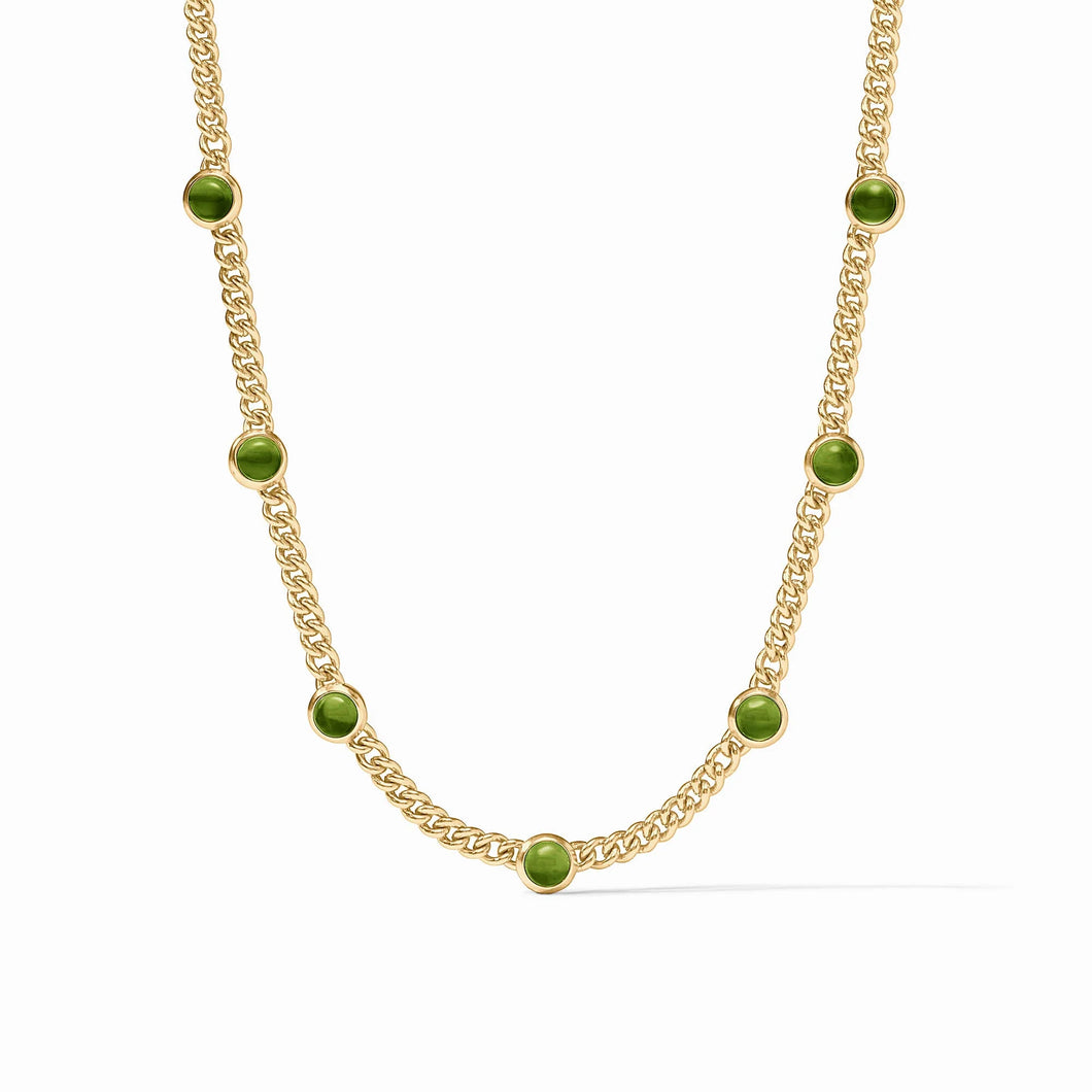 JV Dolce Delicate Station Necklace: Palmetto