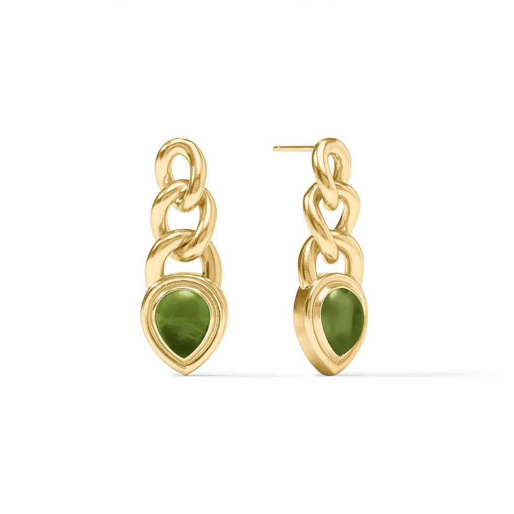 JV Dolce Earring: Palmetto