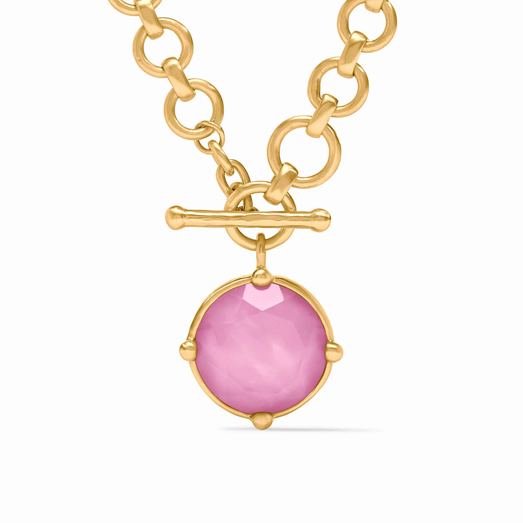 JV Honeybee Demi Necklace: Pink