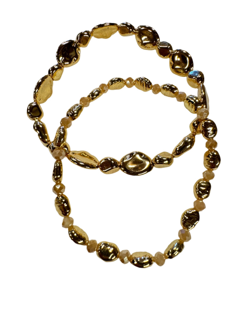 Champagne & Gold Set