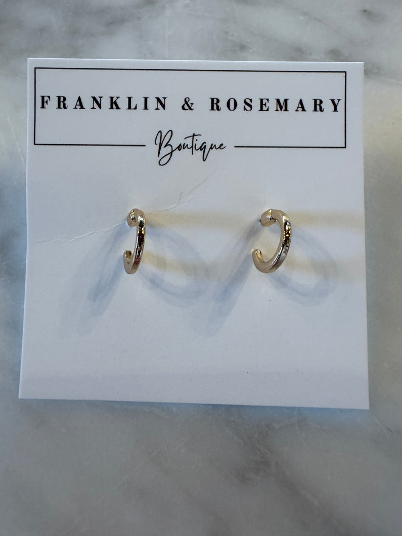 Mini Gold Hoops