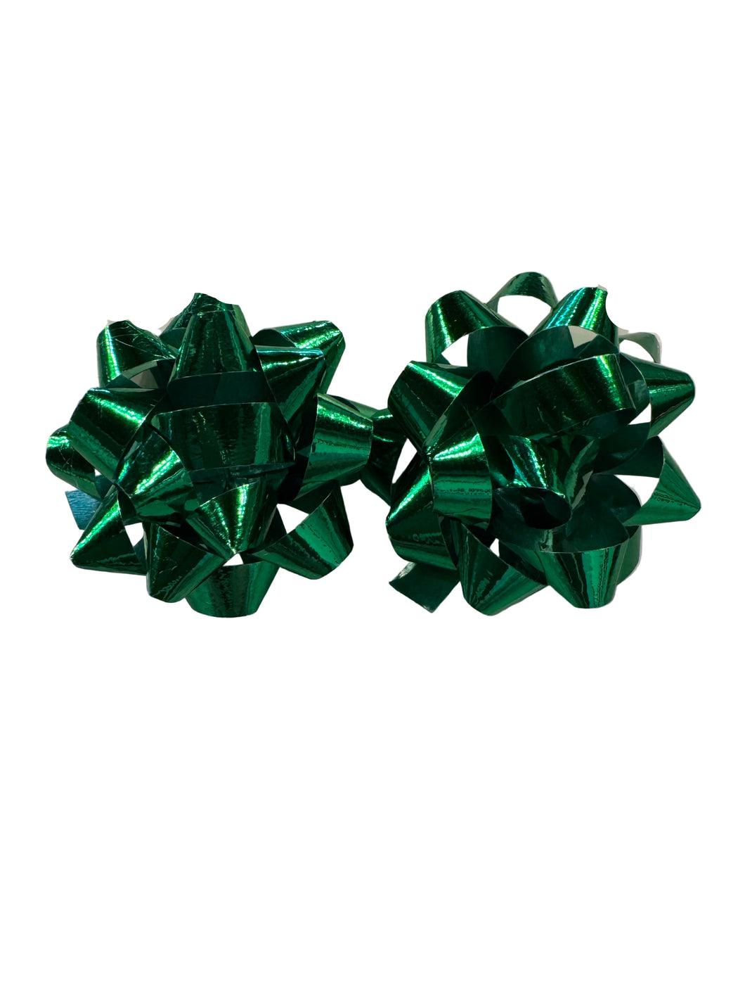 Gift Bow Earrings: Green