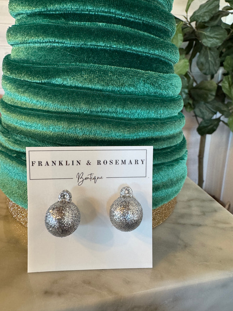 Silver Ornament Studs