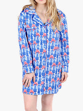 Load image into Gallery viewer, Chinoiserie Night Shirt
