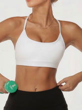 Load image into Gallery viewer, Motivation Sport Bra: White