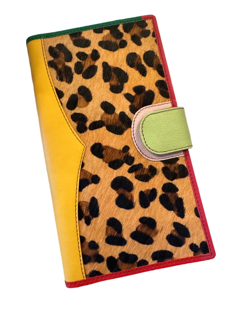 Real Leather Wallet: Yellow