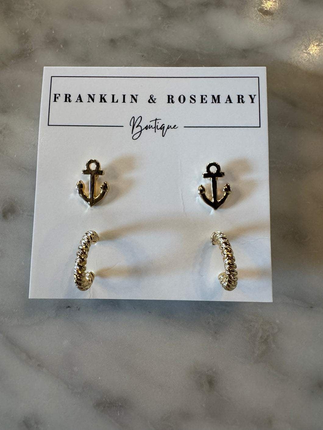 Anchor & Hoop Set