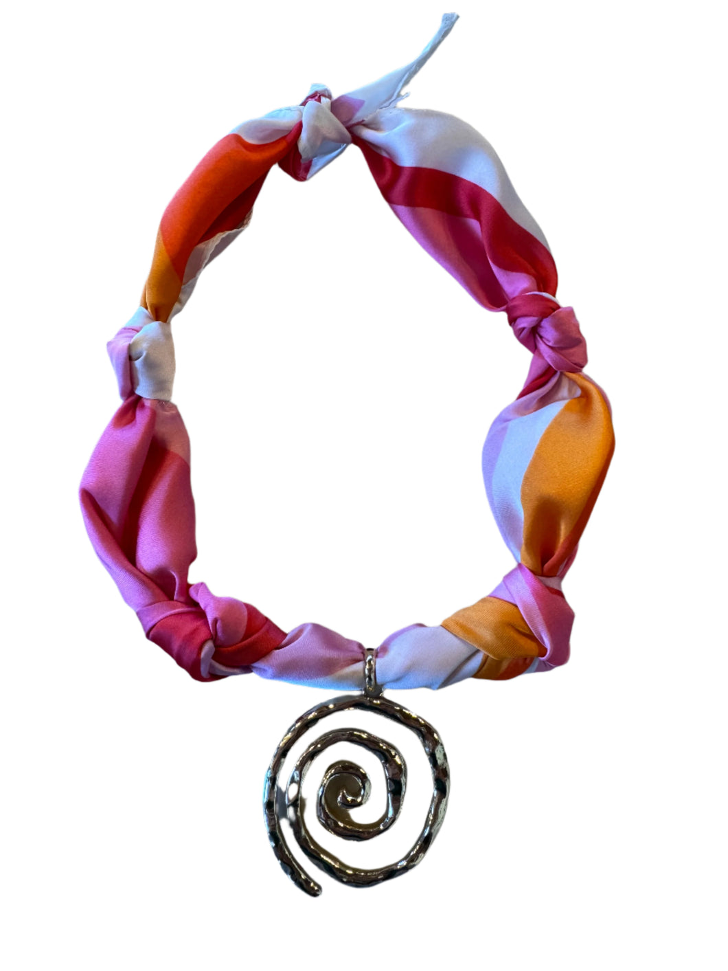 Swirl Bandana Necklace
