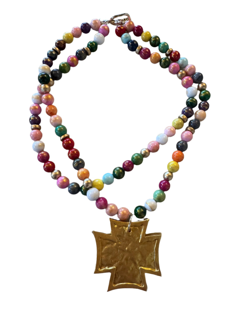Psalm 46:5 Double Necklace
