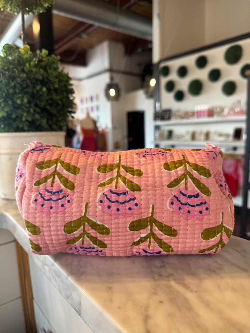 Pink Makeup Bag: Small