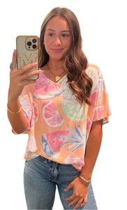 Tropical Punch Top: Medium