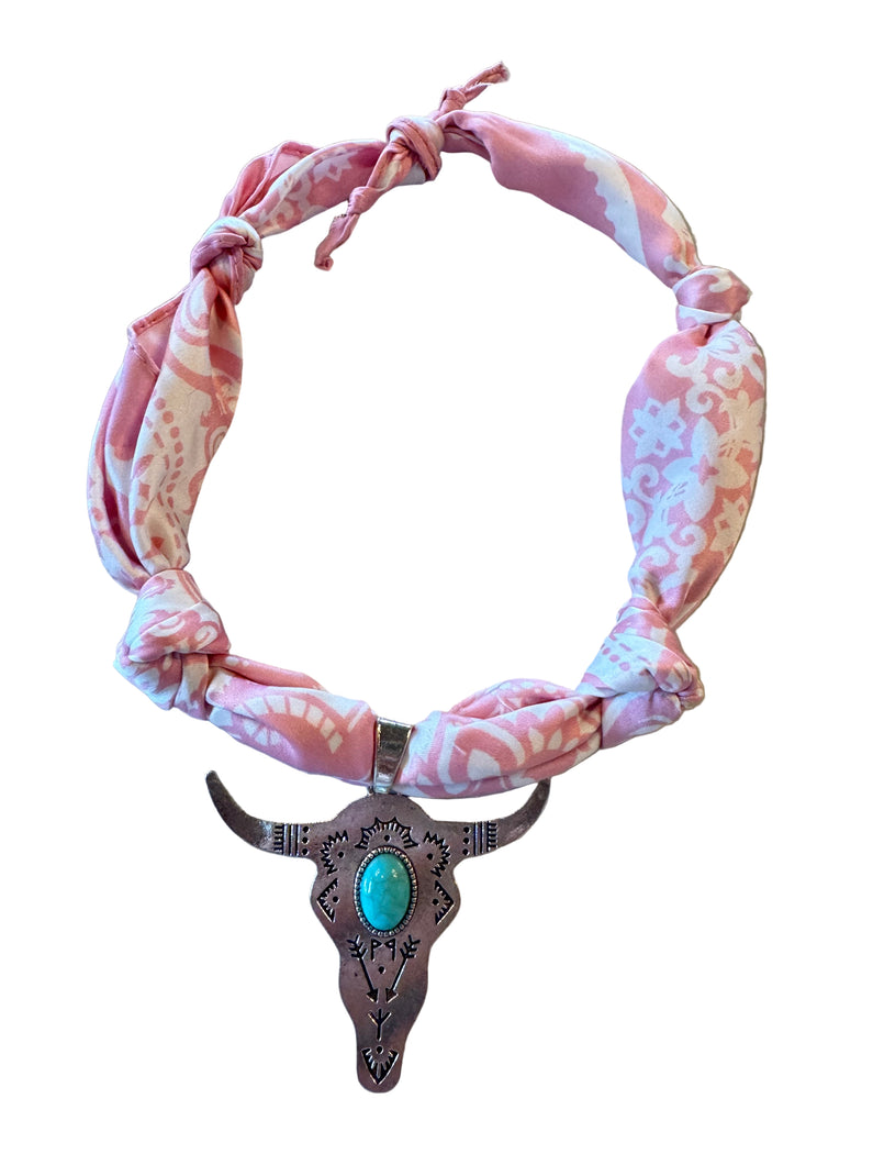 Bull Bandana Necklace