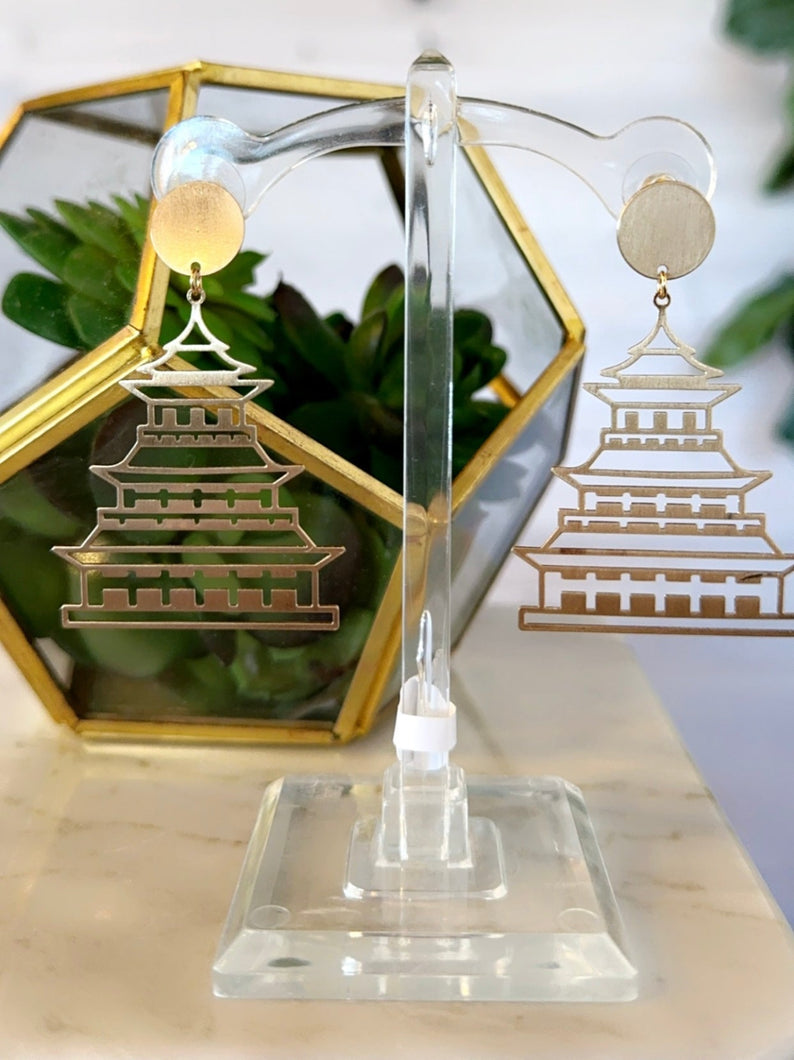 Pagoda Earrings