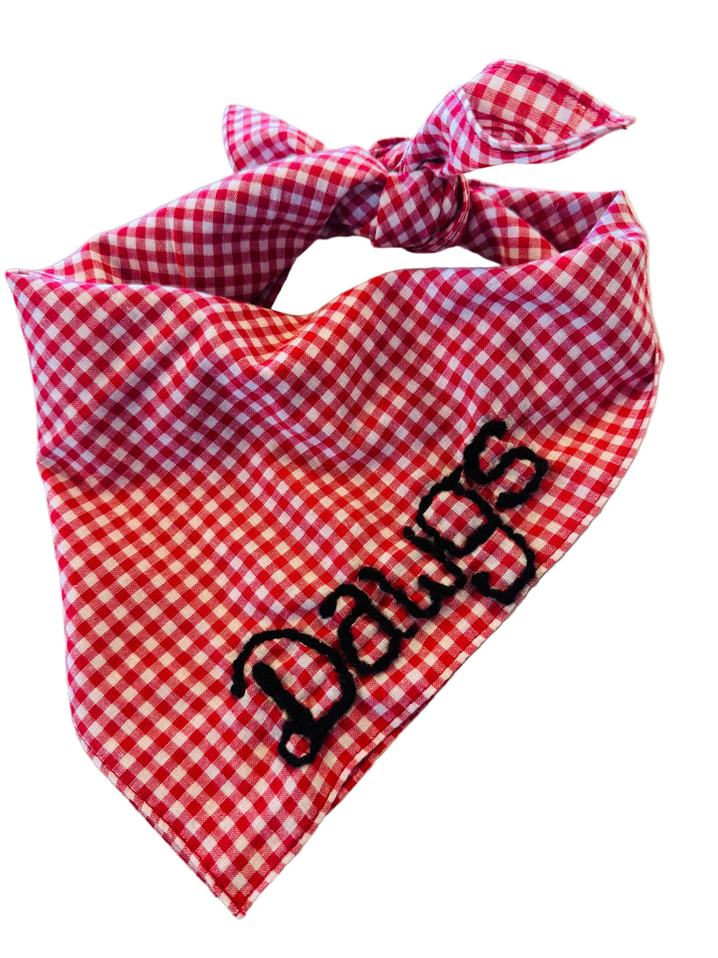 Dawgs Check Bandana