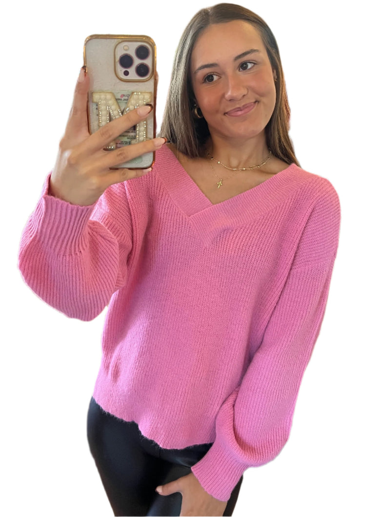 Pink Out Sweater