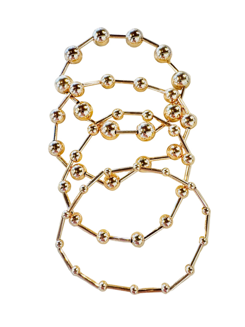 4 Multi Ball Bracelets