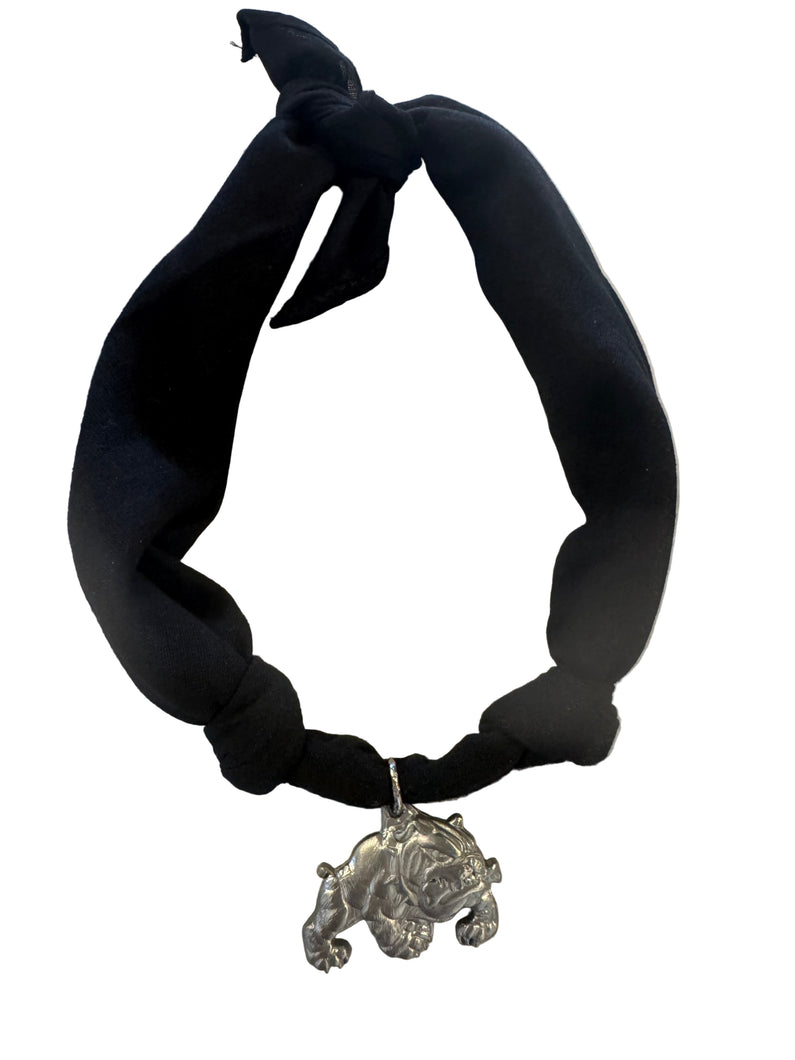 Silver Bulldog Bandana