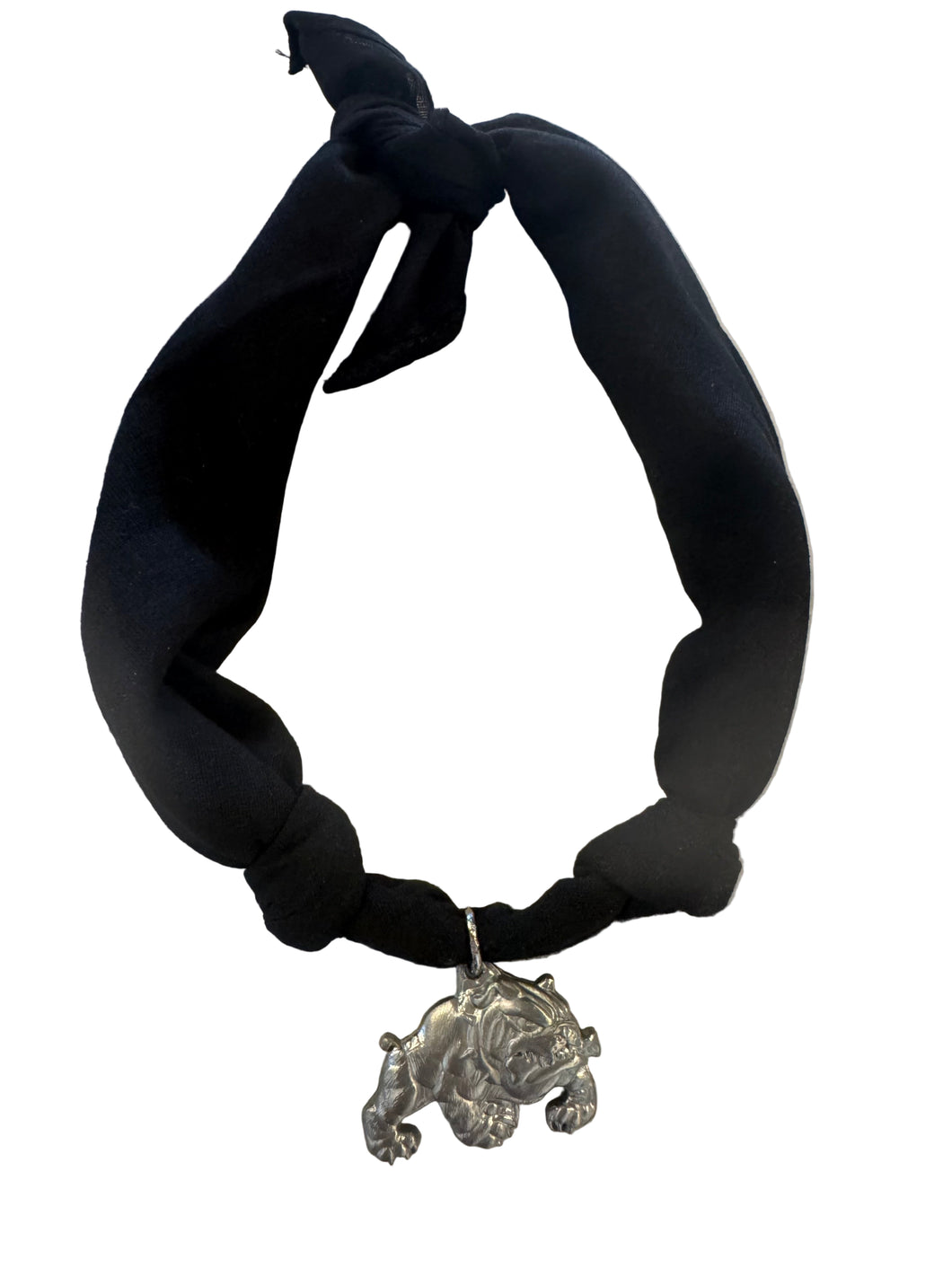 Silver Bulldog Bandana